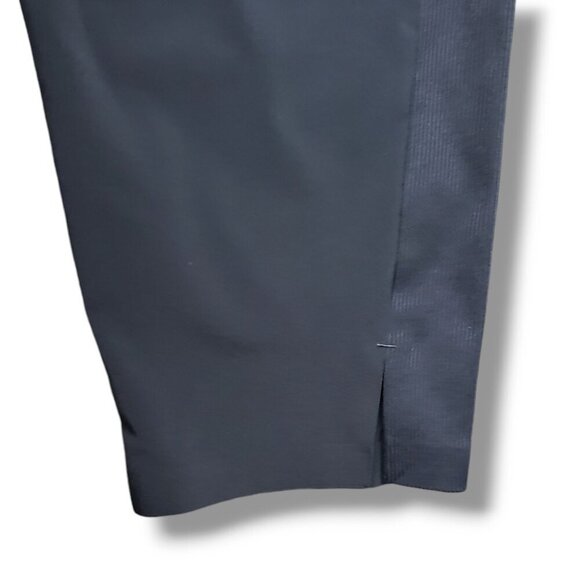 Athleta Brooklyn Mid Rise Ankle Pant Womens 8 Navy Blue Travel UPF 50 - Picture 7 of 11